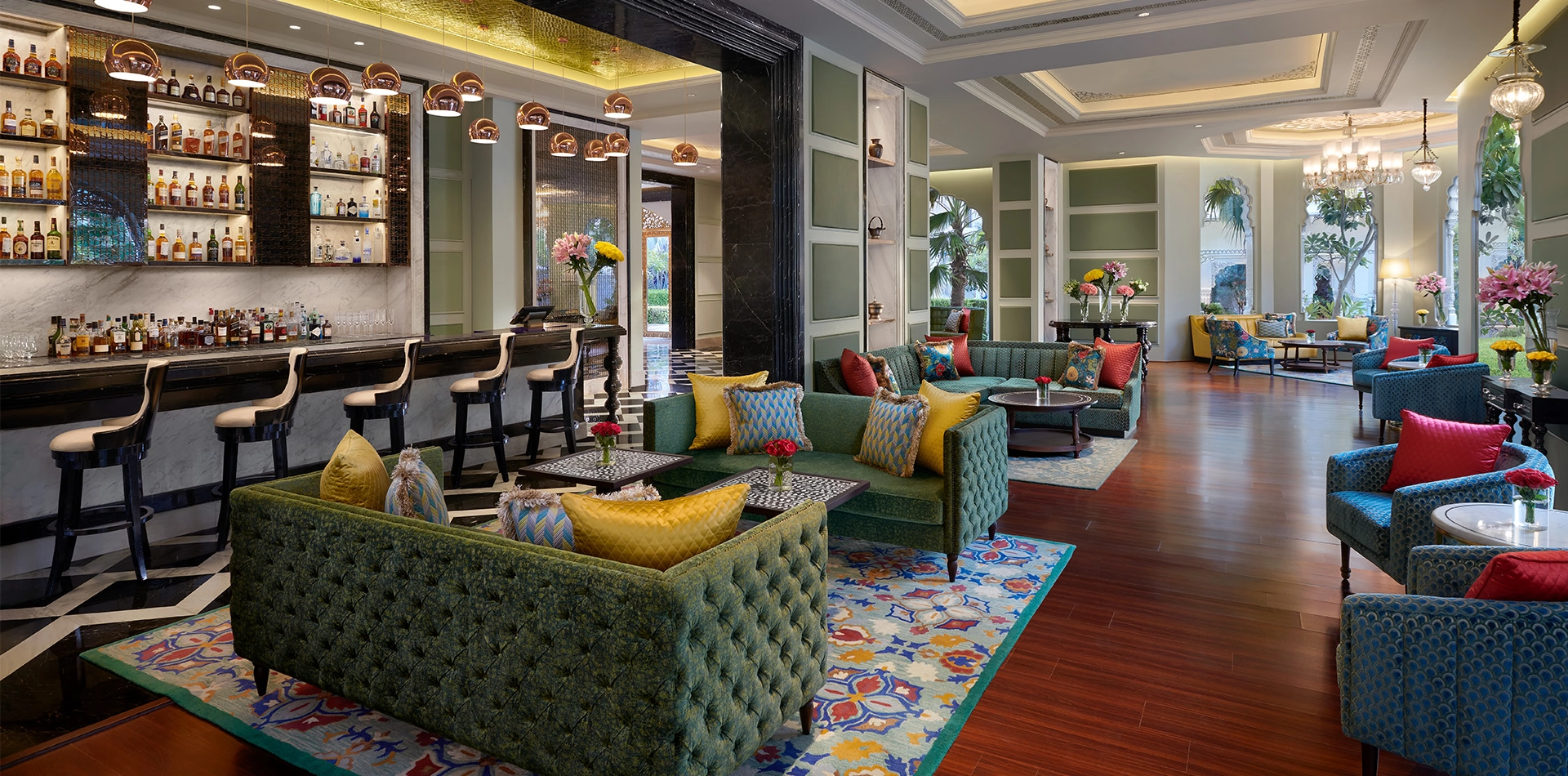 Jharokha Bar -The Leela Palace Jaipur